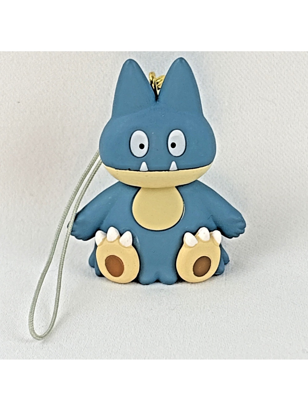 Nintendo Pokemon Munchlax T-Arts Figure Pendant Ornament Strap 2" Rare
